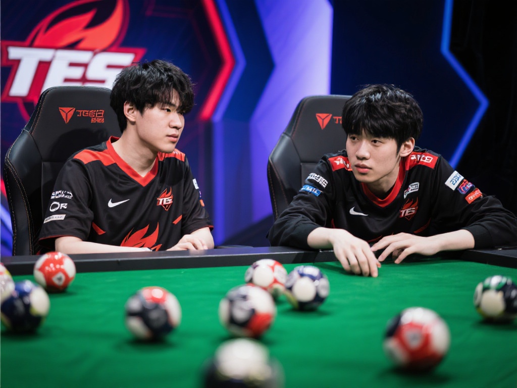 TES方面，作为传统强队，其上单与中单选